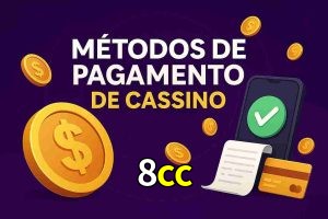 Métodos de Pagamento no 8cc