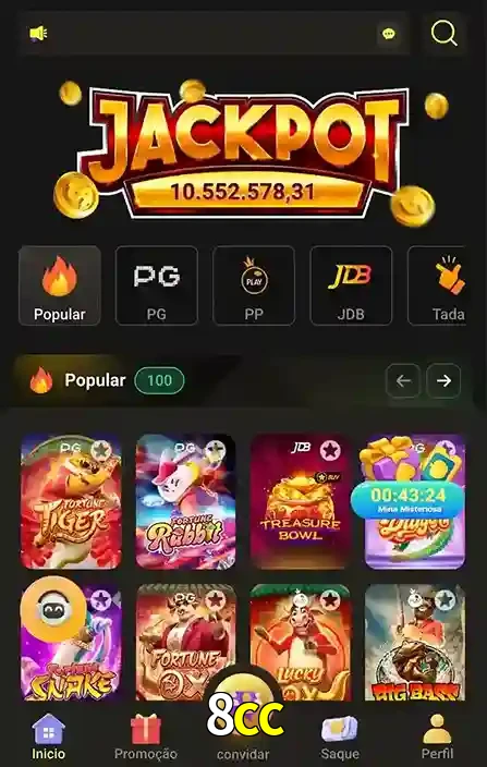 Promoções Especiais no 8cc App